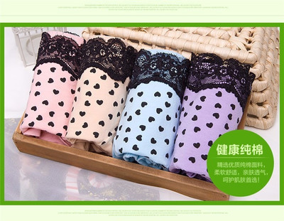 【鄭州性感蕾絲女士內(nèi)褲 中腰時尚印花三角褲團購詳情】美雅挺花點女士內(nèi)褲價格_人均消費(圖)_鄭州美團網(wǎng)