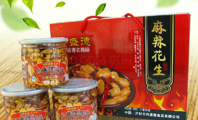 【陳記老料鹵肉】興盛德花生禮盒1盒,6瓶,包間免費_團800鄭州團購網站大全